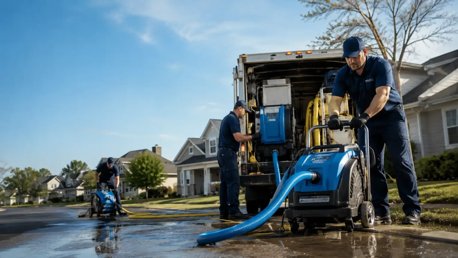 Flood Damage Cleanup in Bulan, KY